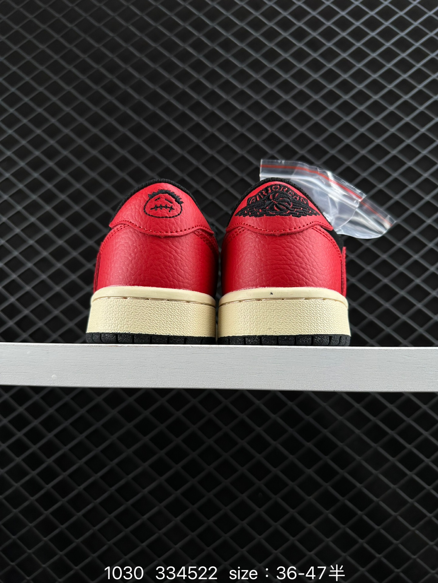 fragment design x Travis Scott x Nike Air Jordan 1 Low OG SP”Black/Green Toe“